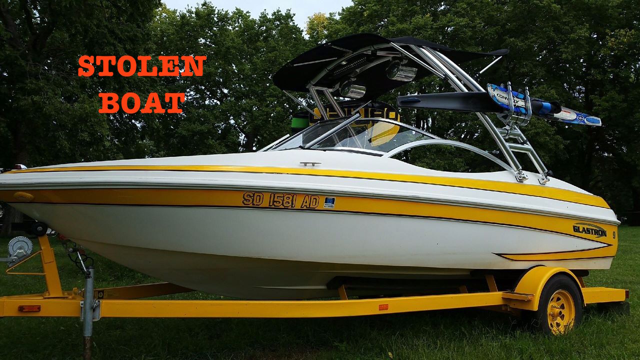 RECOVERED Boat stolen from Missouri River Boat Club
