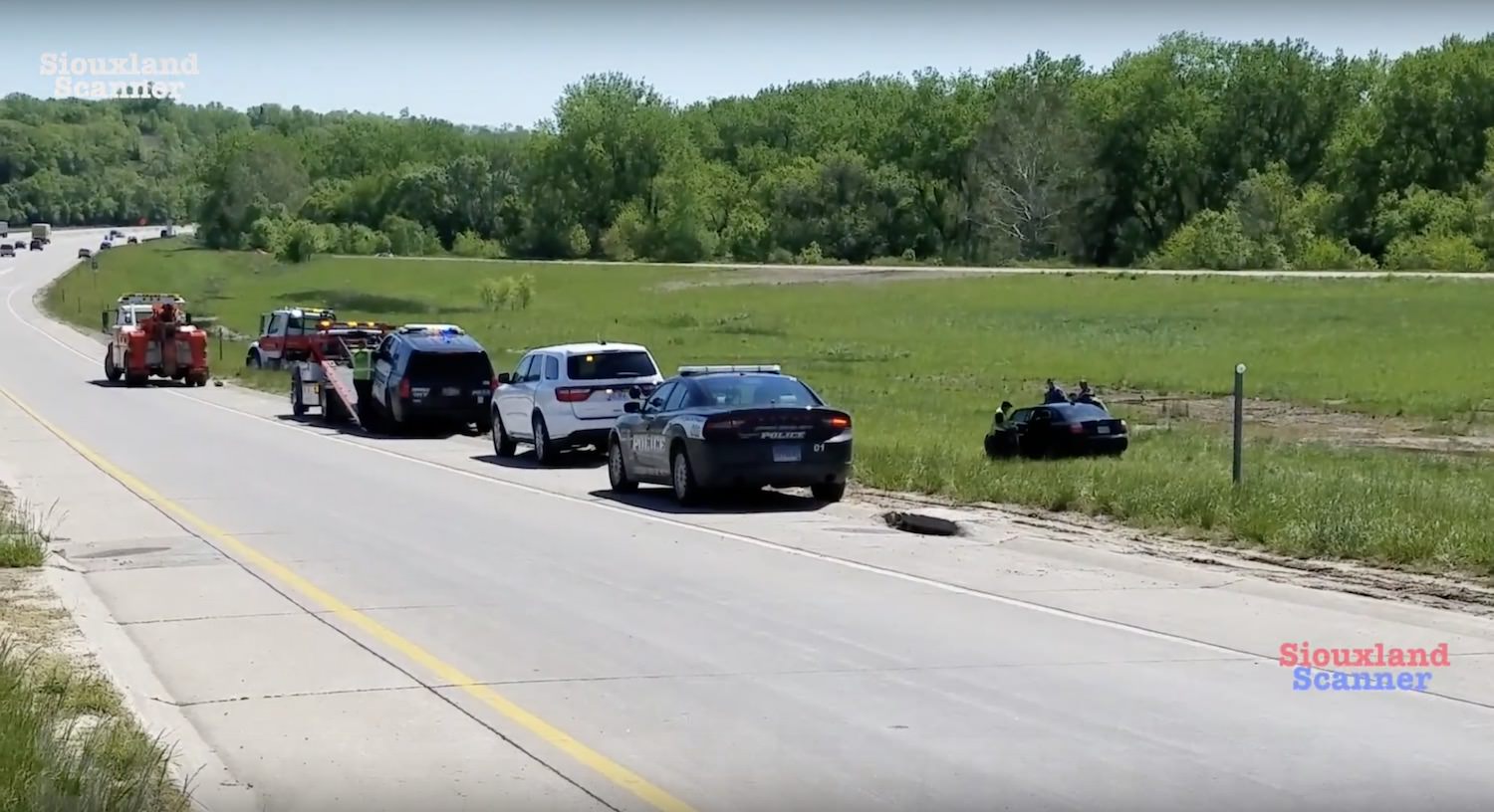 Reckless driver reaching speeds over 100mph on I29 crashes during pursuit