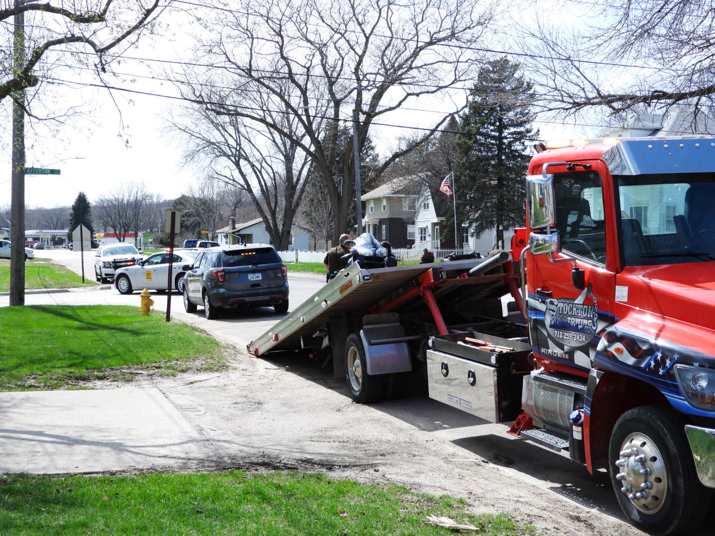 Man on Motorcycle arrested after high speed chase from Iowa State Patrol 