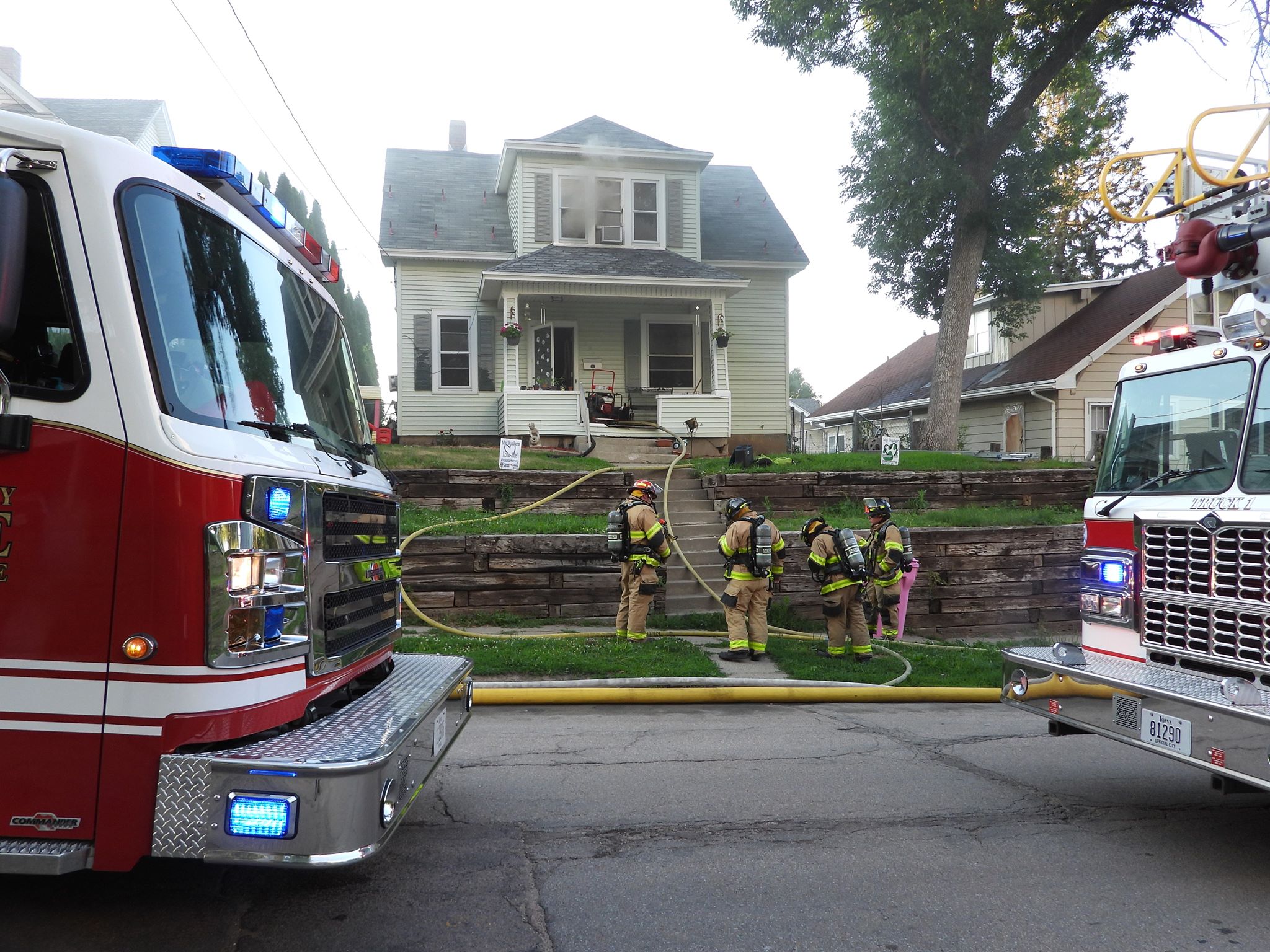 Two Animals Perish In Westside House Fire