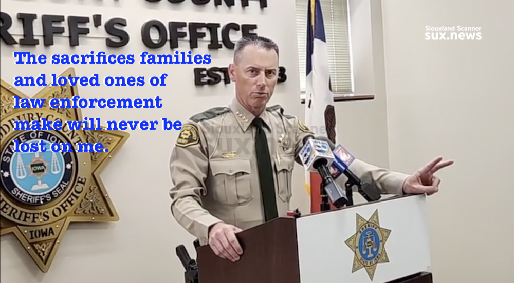The sacrifices families and loved ones of law enforcement make will never be lost on me - Murder standoff near hornick update