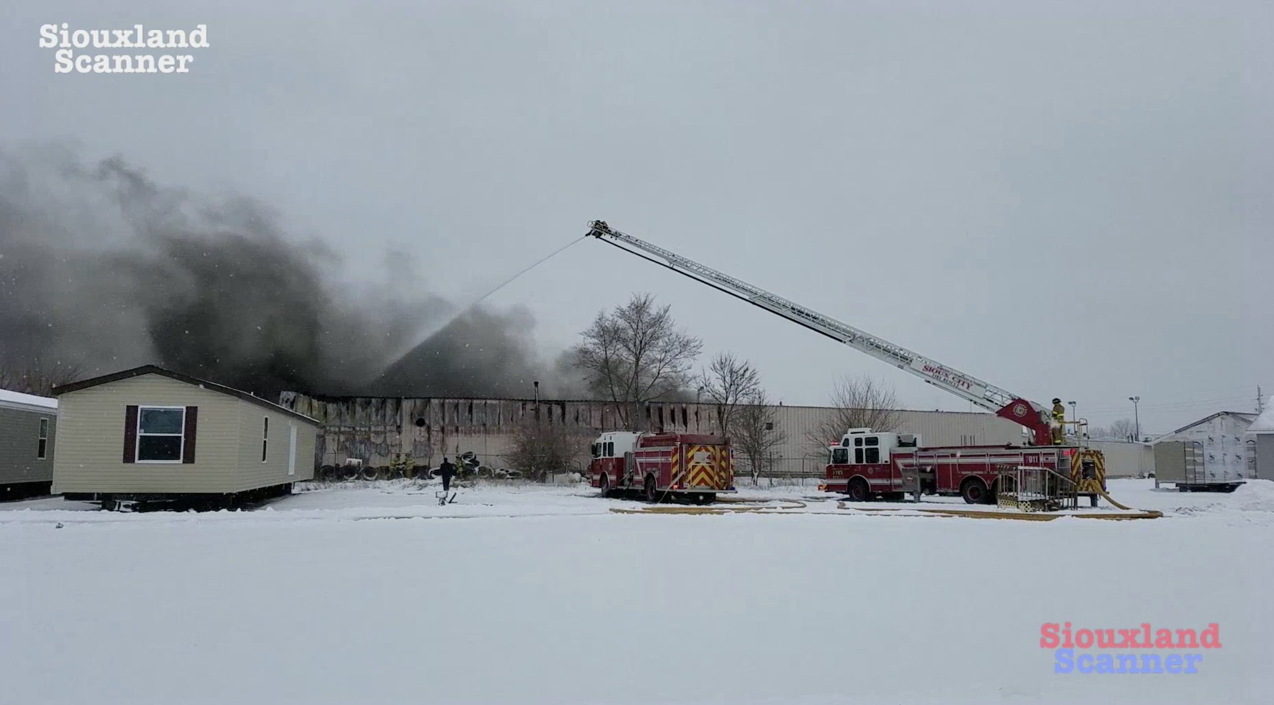 Multiple business on Highway 75 affected by structure fire