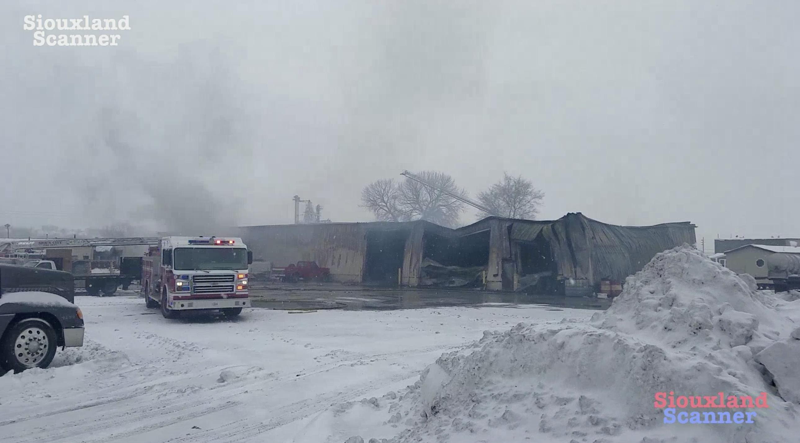 Multiple business on Highway 75 affected by structure fire